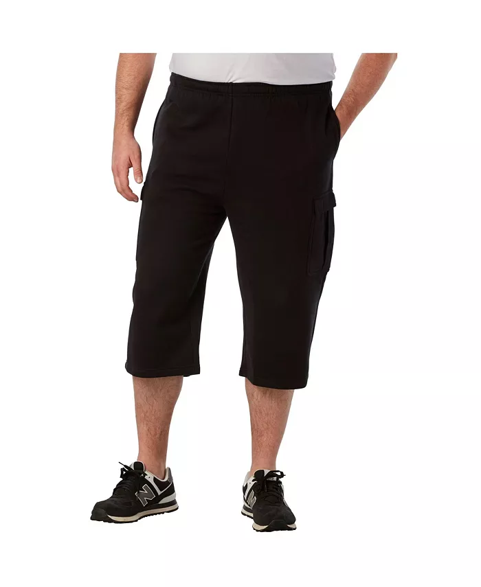 Big & Tall Fleece Judo Shorts - thumbnail 4