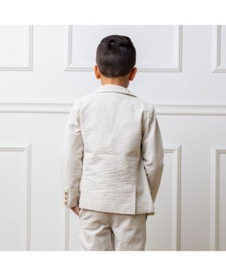 Toddler Boys Classic Seersucker Suit Jacket