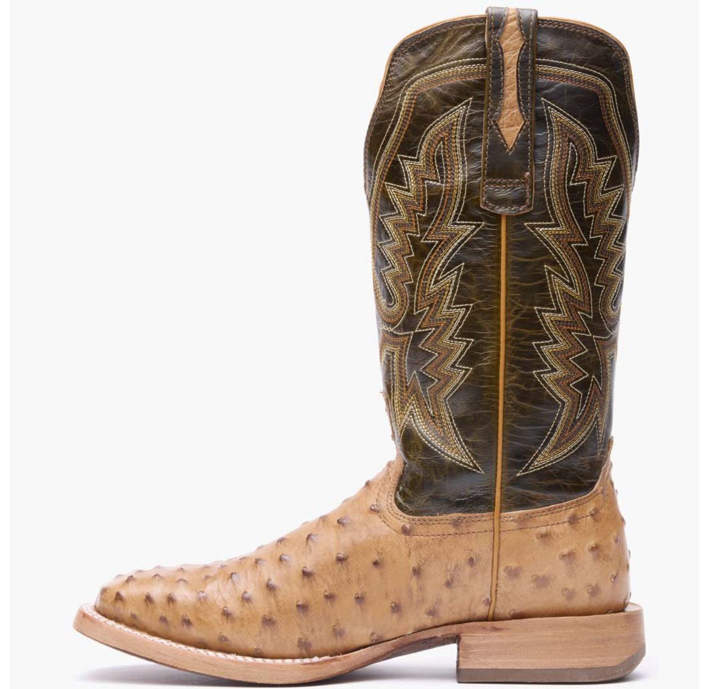 Мужские ботинки Durango Prca Collection Full-Quill Ostrich Western Boot, цвет: Седельно-коричневый — фото 7