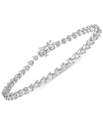 Forever Grown Diamonds - Lab Grown Diamond Tennis Bracelet (2 ct. t.w.) in Sterling Silver