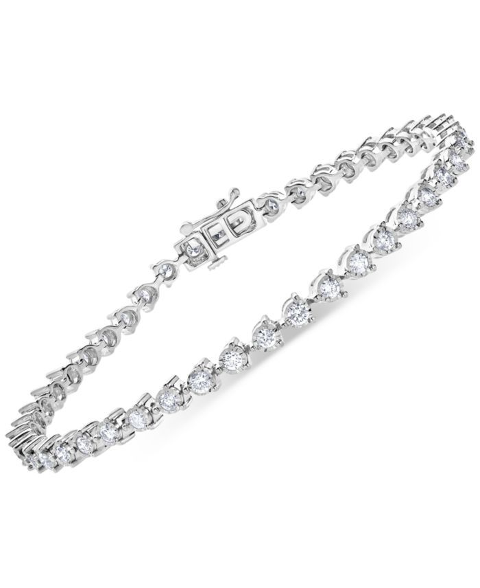 Forever Grown Diamonds Lab Grown Diamond Tennis Bracelet (2 ct. t.w.) in