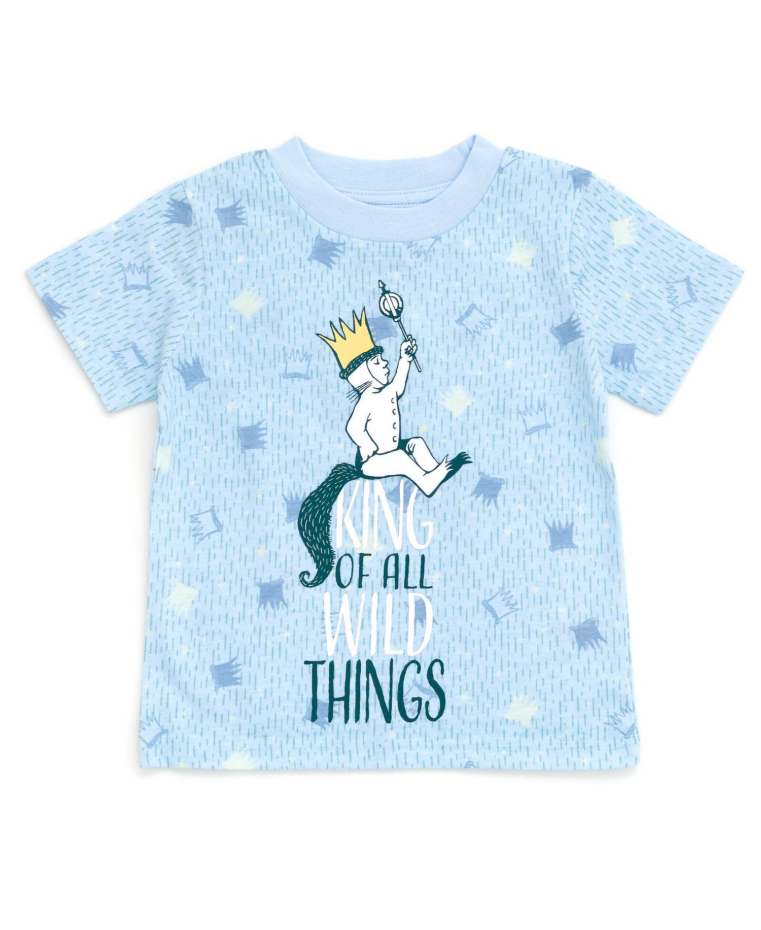 Baby Boys Max Cosplay T-Shirt and Crown