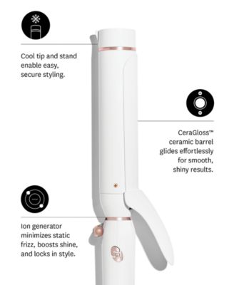 Switch Kit Curl Trio Professional Ionic Interchangeable Curling Iron with 3 CeramicClip & Wand Barrels for Curling and Waving