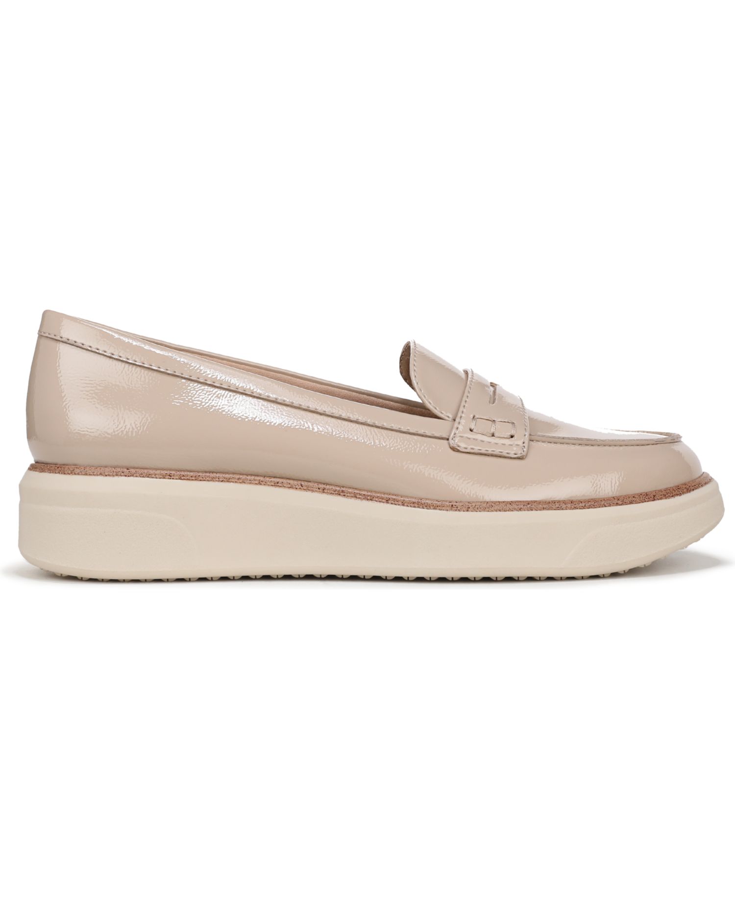 Women's Chelsea Round Toe Platform Penny Loafers
