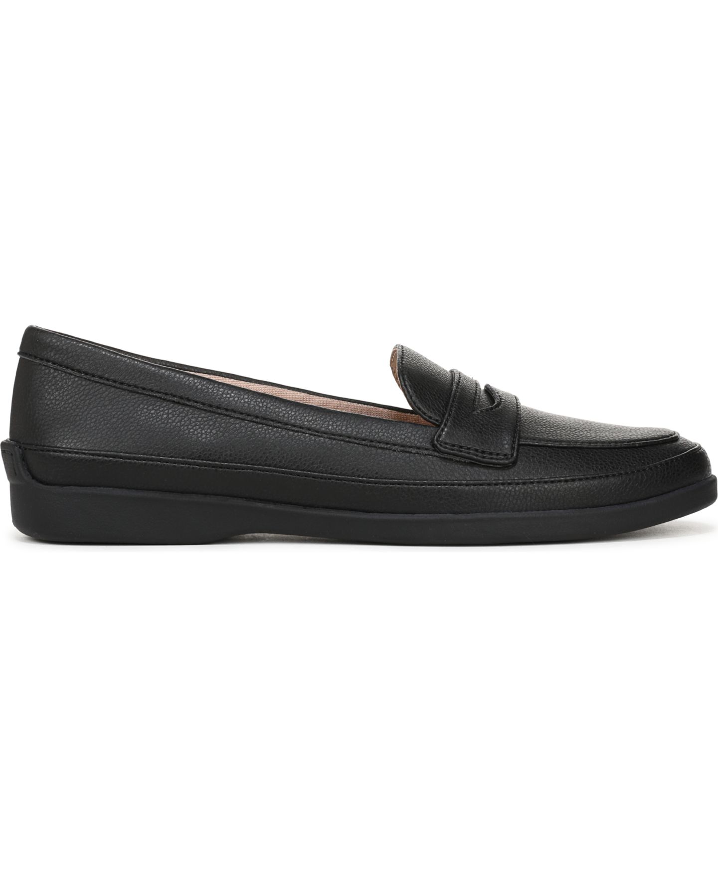 Женские туфли LifeStride Malta Round Toe Penny, цвет: Чёрная искусственная кожа — фото 2