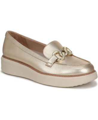 Women's Chelsea-Bit Round Toe Platform Loafers