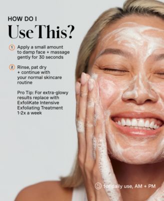 ExfoliKate Cleanser Daily Foaming Wash, 4 oz.