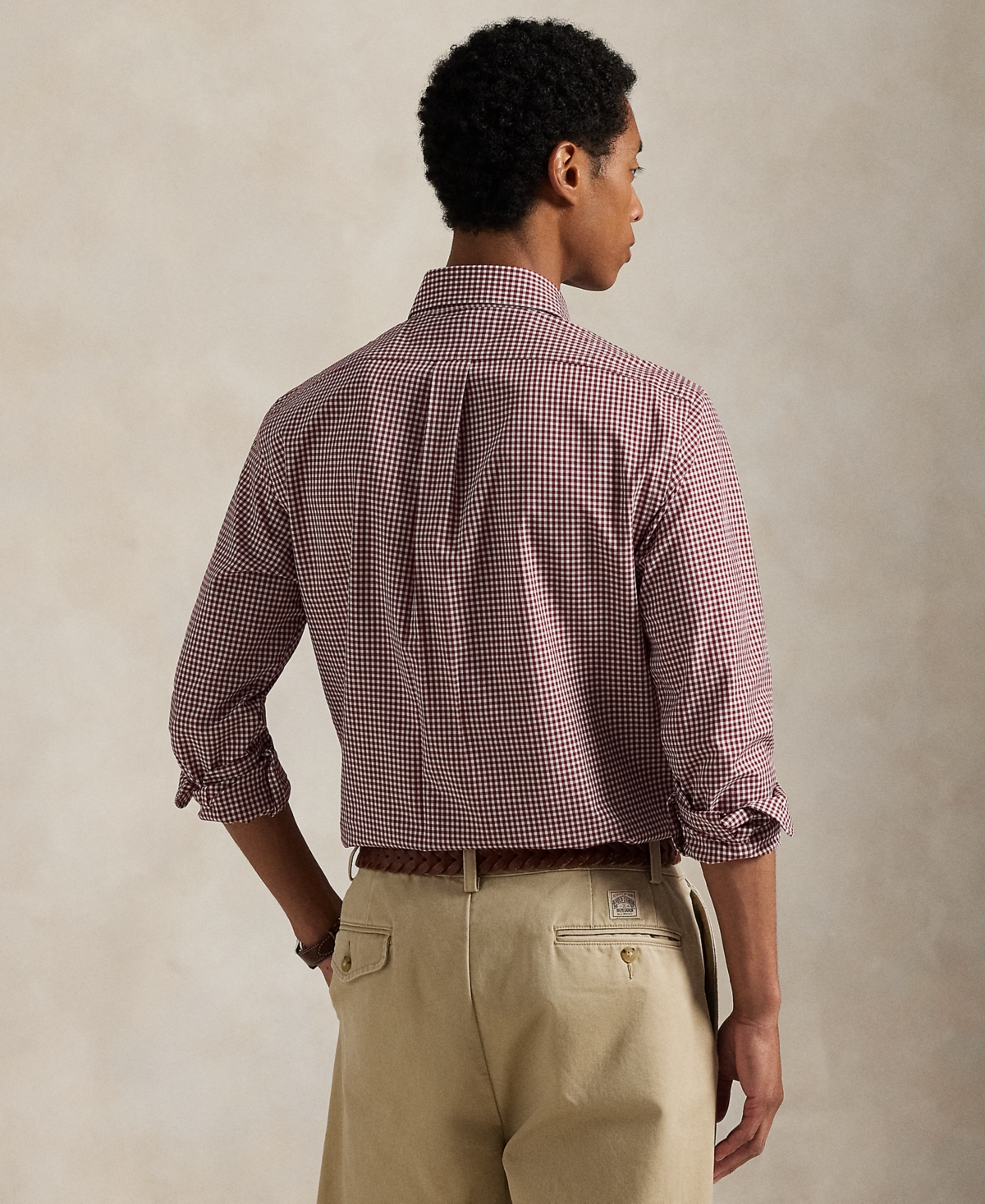Polo Ralph Lauren Men's Classic-fit Stretch Poplin Shirt In Pink