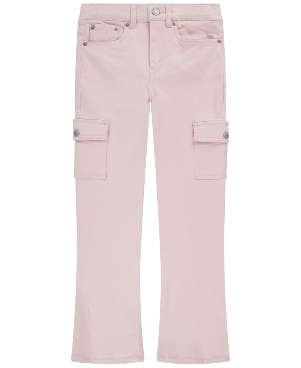 Levi's Big Girls 726 High Rise Flare Cargo Pants In Neutral