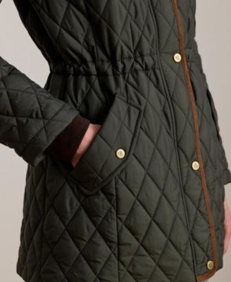 Women's Hooded Anorak Quilted Coat