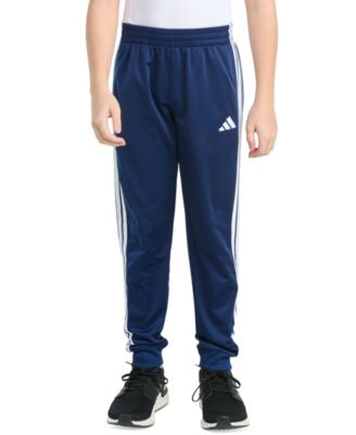 adidas Toddler & Little Boys Elastic-Waistband Essential 3-Stripe Jogger Pants - Dark Blue