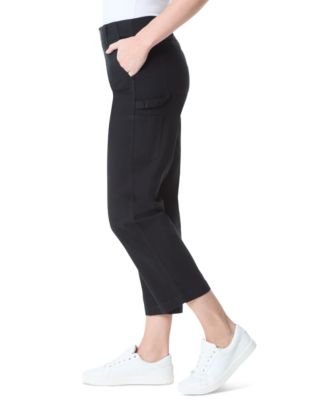 Women's High Rise Cropped Cargo Pants
