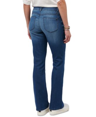 Petite "Ab"solution High Rise Itty Bitty Bootcut Jeans