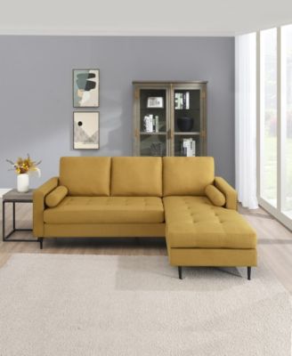82" Polyester Lexington Reversible Sectional