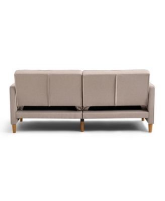 77" Polyester Victoria Convertible Sofa Bed, Created for Macy's