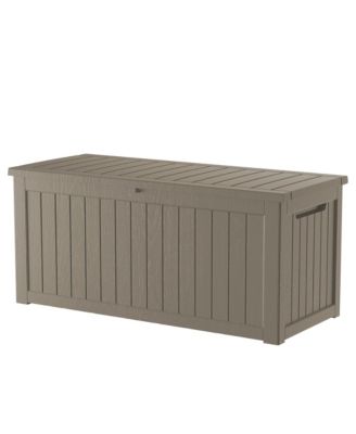 230 Gallon Large Resin Outdoor Storage Box