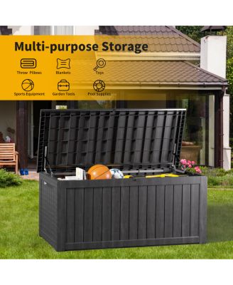 230 Gallon Large Resin Outdoor Storage Box
