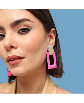 Women's Geometric Drop Earrings