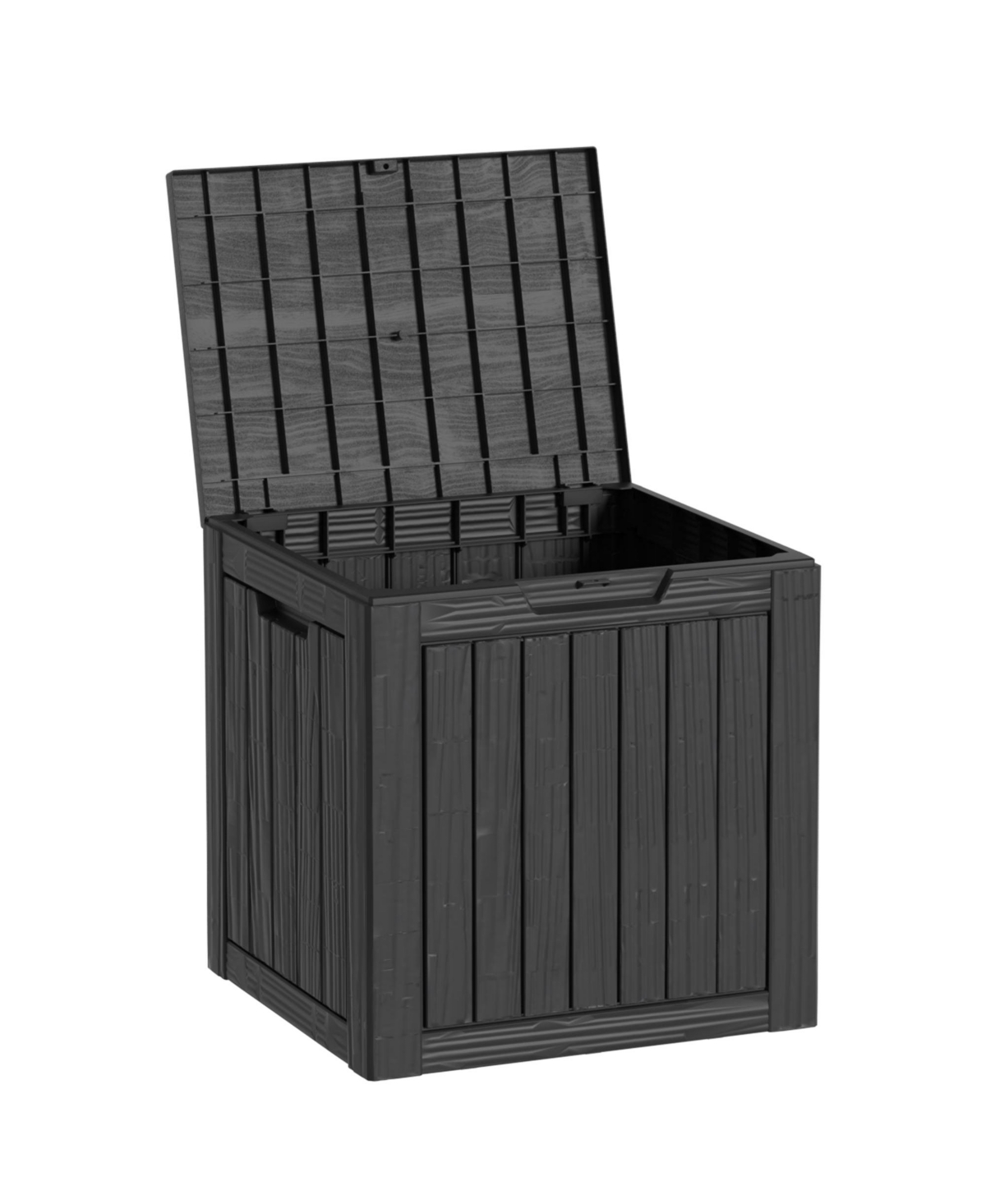 31 Gallon Outdoor Garden Resin Storage Deck Box - Coffee