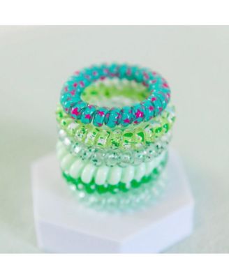  Hair Tie Set - Green Shades