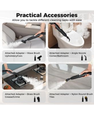 1500W Portable Steam Cleaner with 34 oz Water Tank