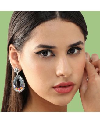 Women's Floral Drop Earrings