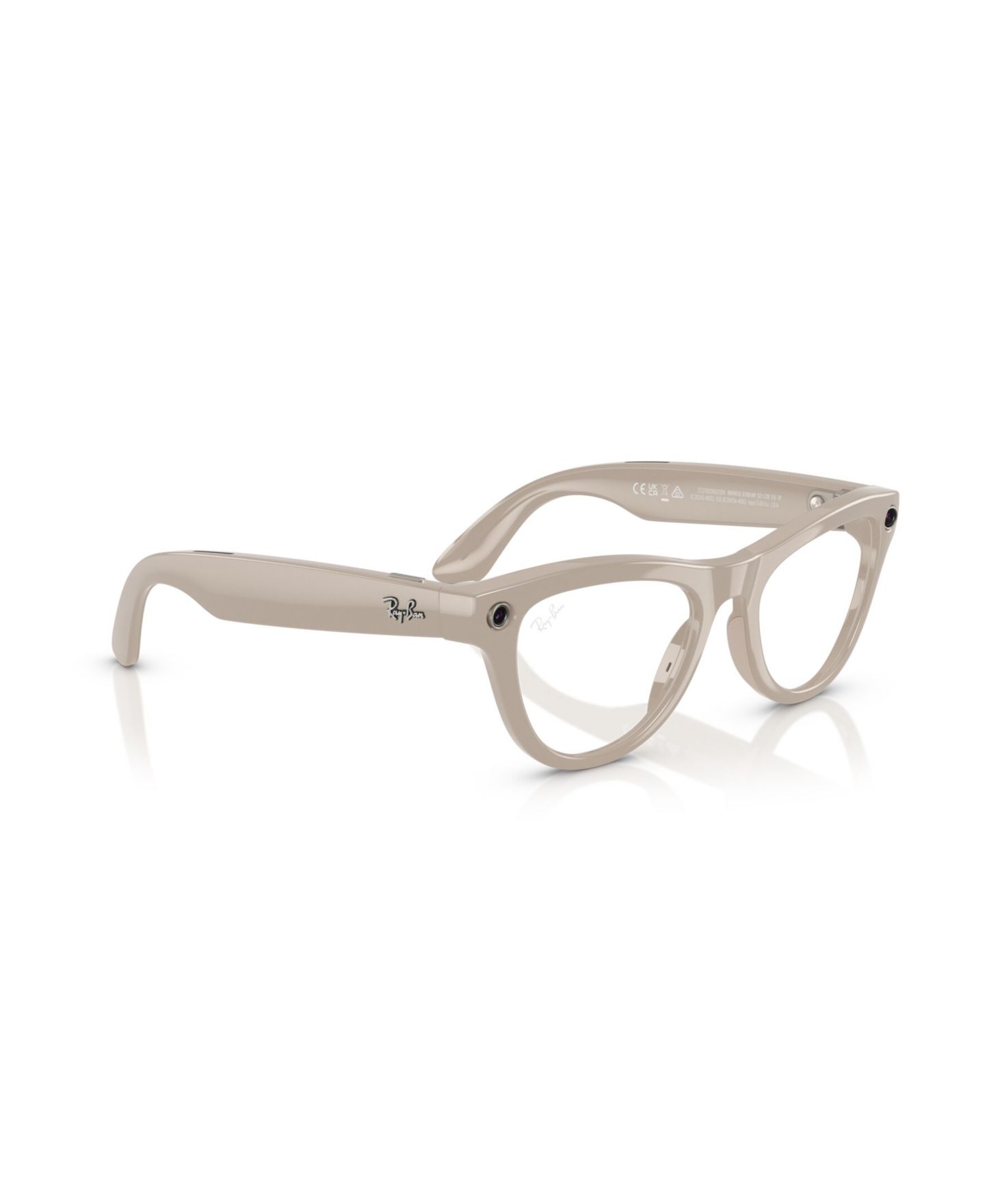 Очки Ray-Ban Unisex AI Meta Gen1 Skyler Photochromic Glasses, RW4010, цвет: Серый — фото 6