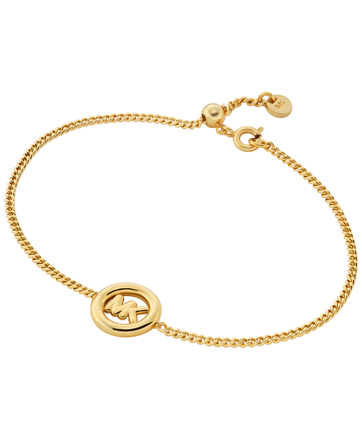 Logo Slider Bracelet - Gold