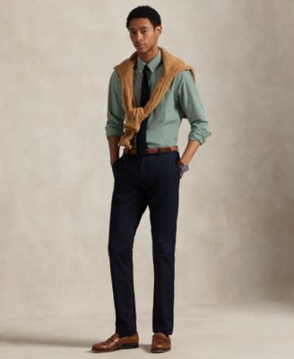 Men's Slim-Fit Stretch Poplin Shirt