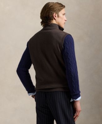 Men's Hybrid Full-Zip Sweater Vest