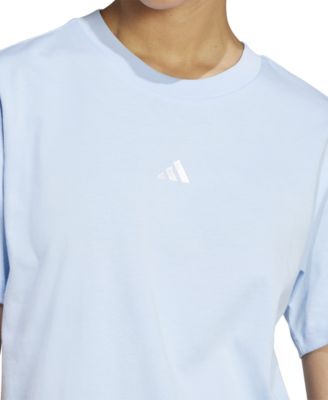 Women's Short-Sleeve Cotton Crewneck Logo T-Shirt