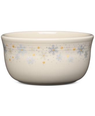 Fiesta - Linen Snowflakes All-Purpose Gusto Bowl