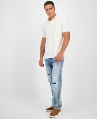 Men's Knit Polo Shirt