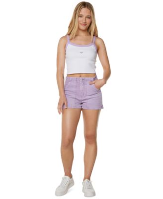 Juniors' Sand Bar Sleeveless Crop Top