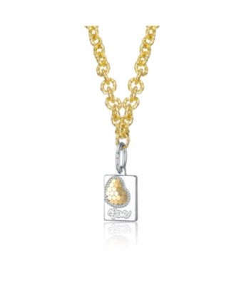 Boundless Love Dog Tag Pendant Necklace
