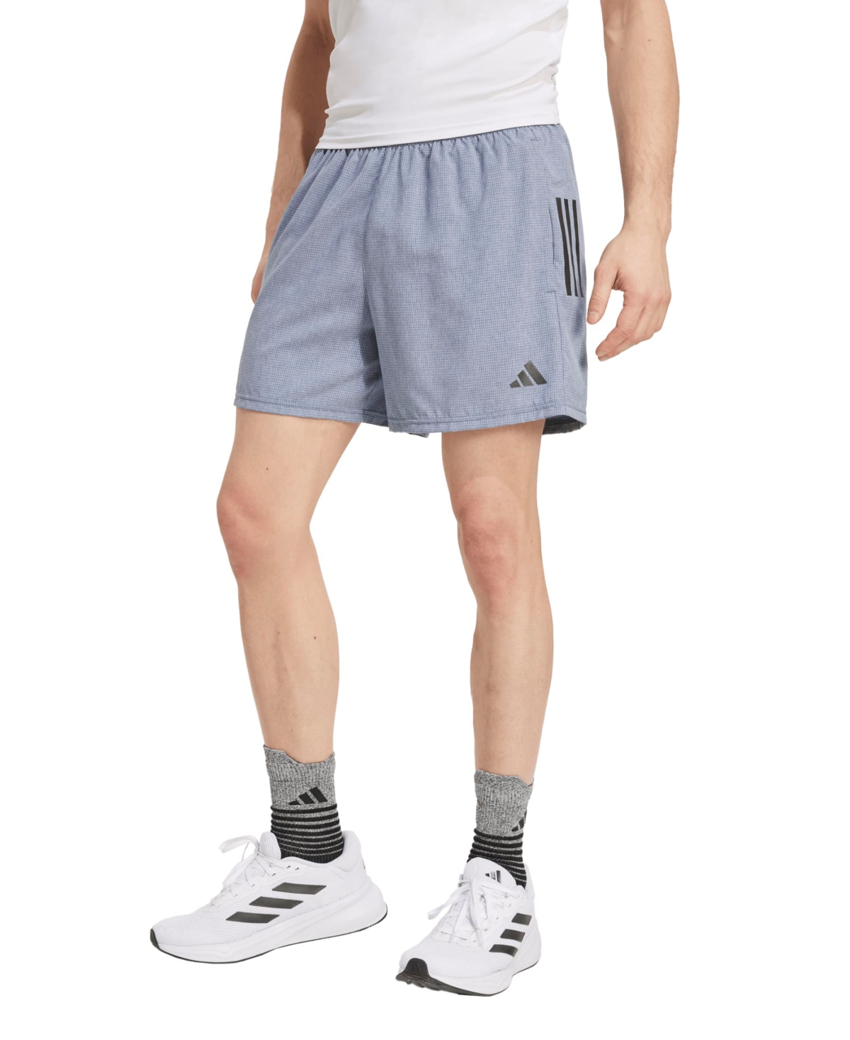 Men's Own the Run Shorts - Preloved ink, White