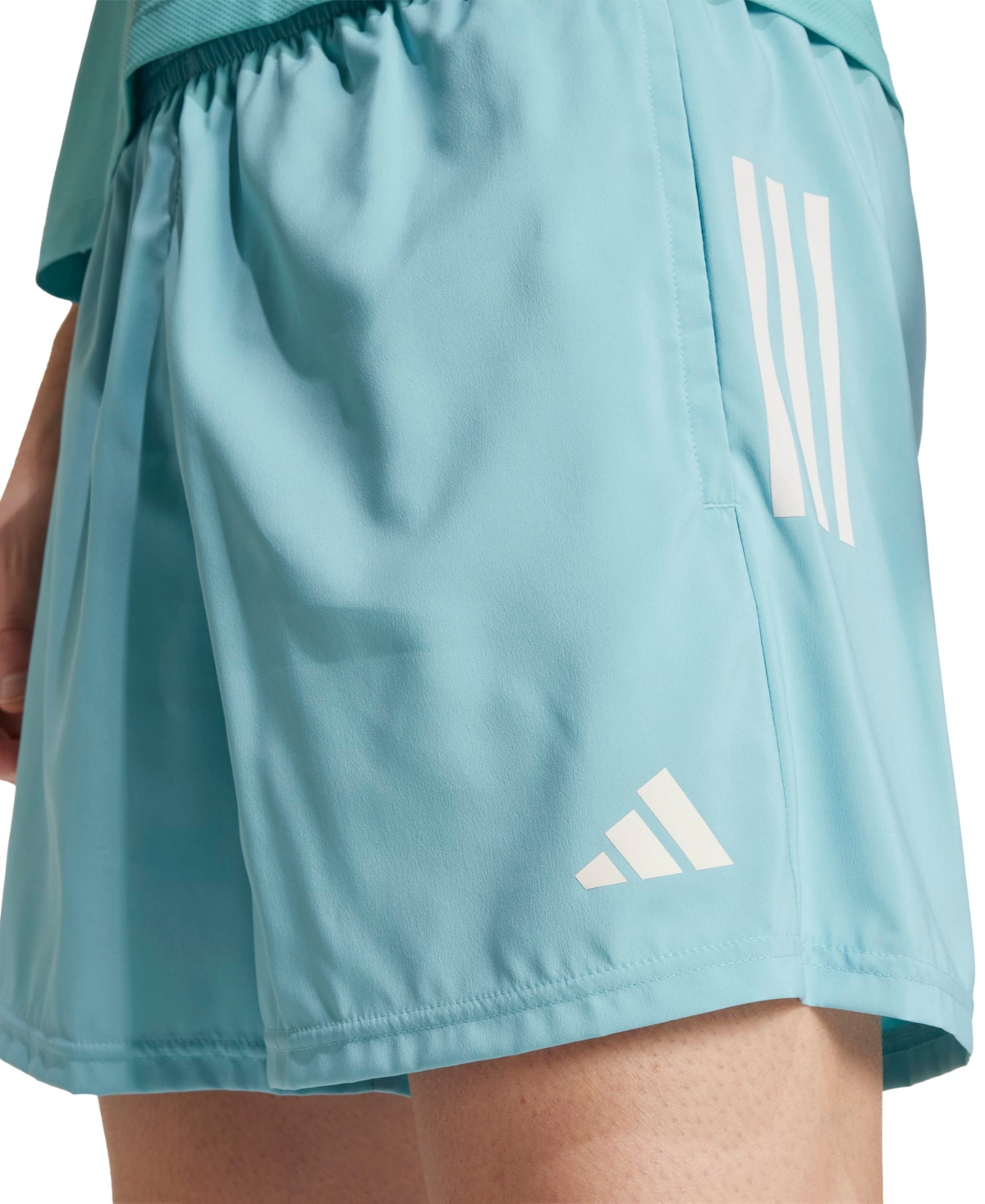 Adidas Originals Mens Adidas Own The Run Shorts In Blue