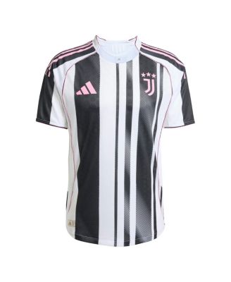 Men's White Juventus 2025/26 Home Authentic Jersey