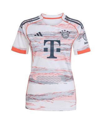 Women's White Bayern Munich 2025/26 Away Replica Jersey
