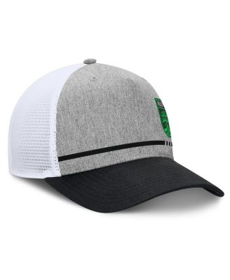 Men's Heather Gray Austin FC Low Block Trucker Adjustable Hat