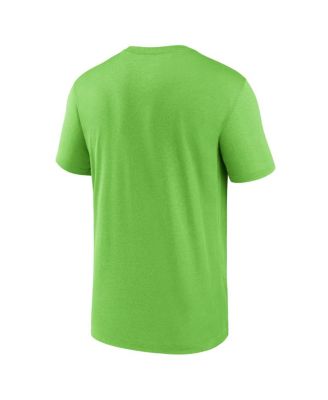 Men's Neon Green Seattle Seahawks Legend Icon Performance T-Shirt