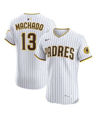 Nike - Men's Manny Machado White San Diego Padres Home Elite Player Jersey