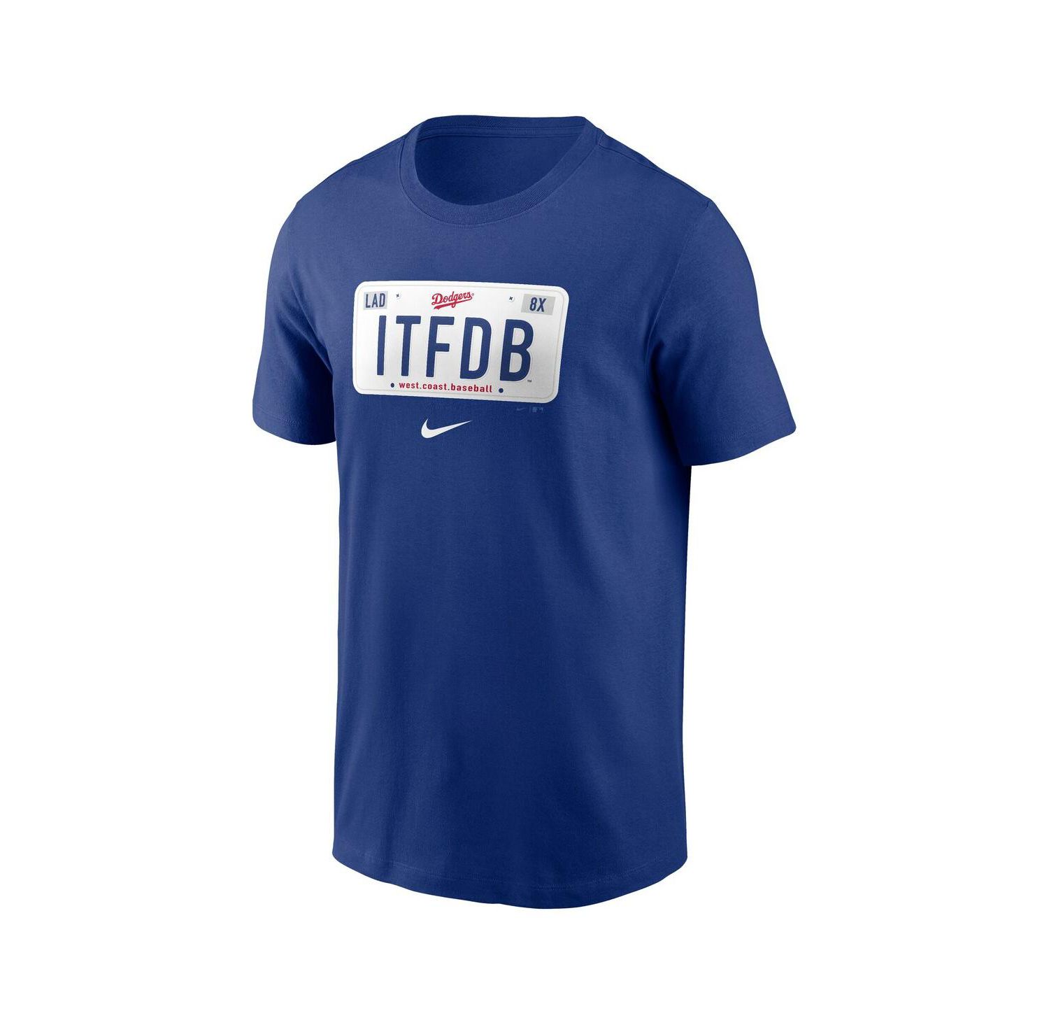 Men's Royal Los Angeles Dodgers Local Hometown T-Shirt