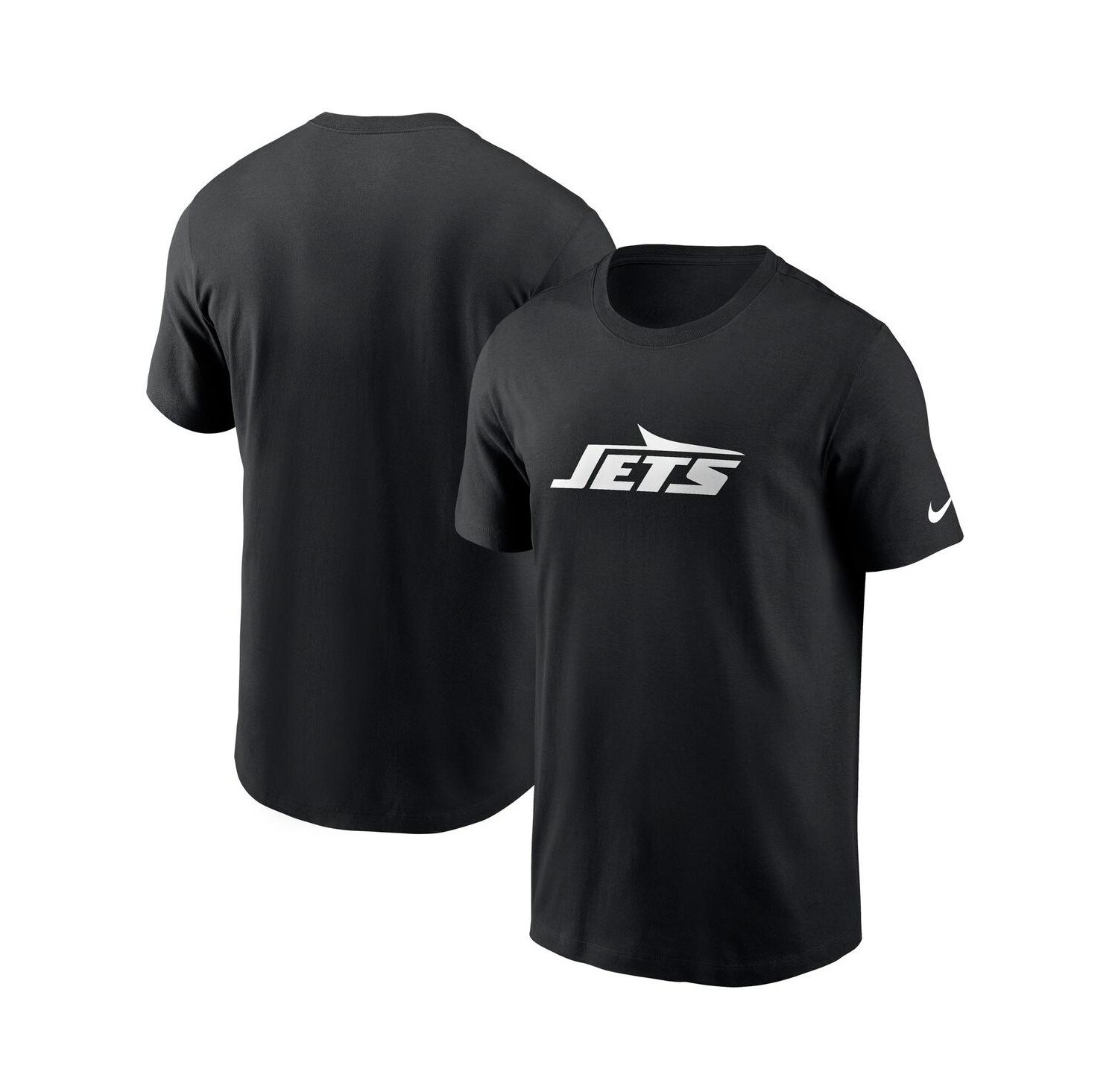 Men's Black New York Jets Primary Logo T-Shirt