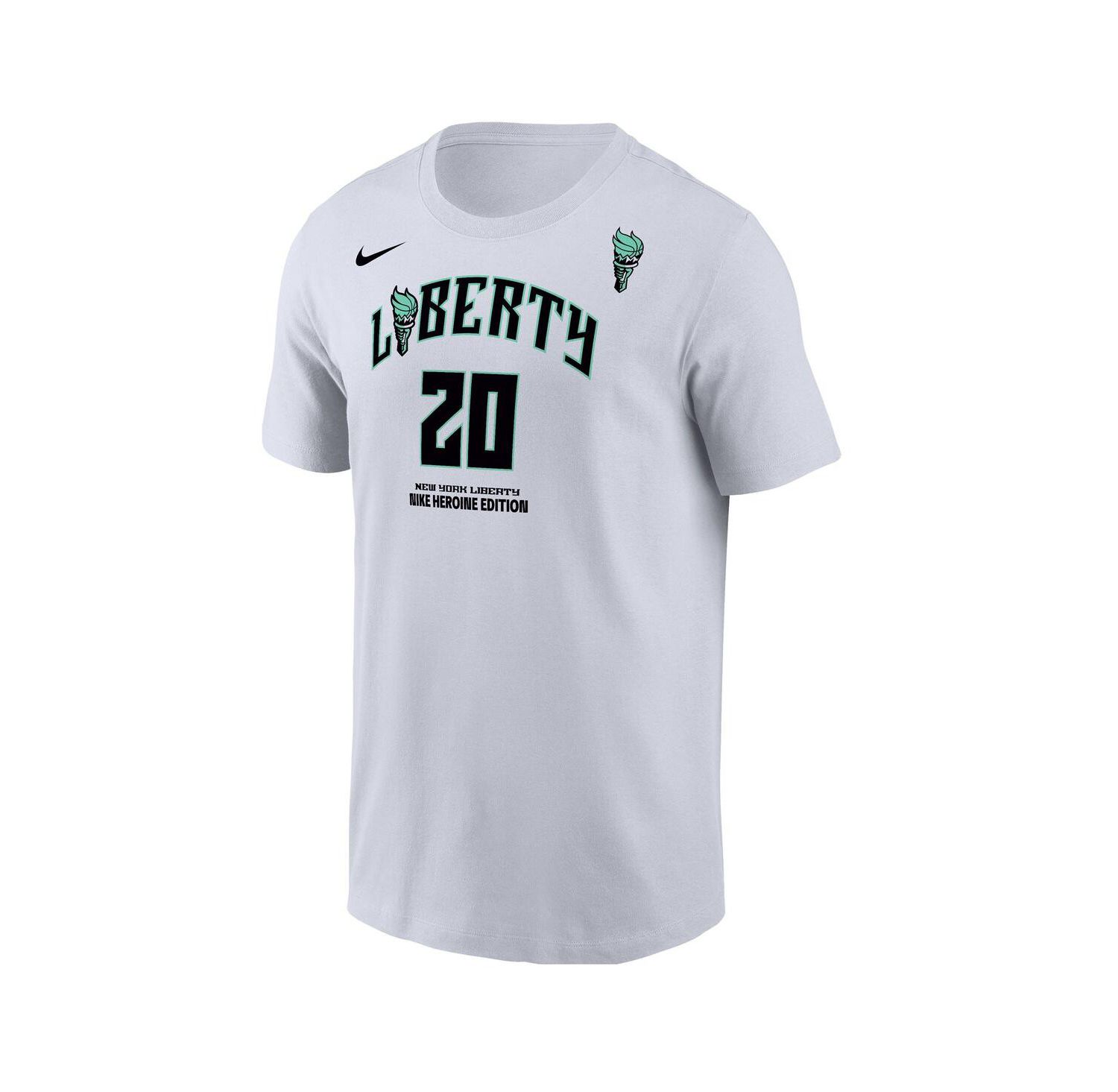 Men's Sabrina Ionescu White New York Liberty Heroine Edition Name & Number T-Shirt