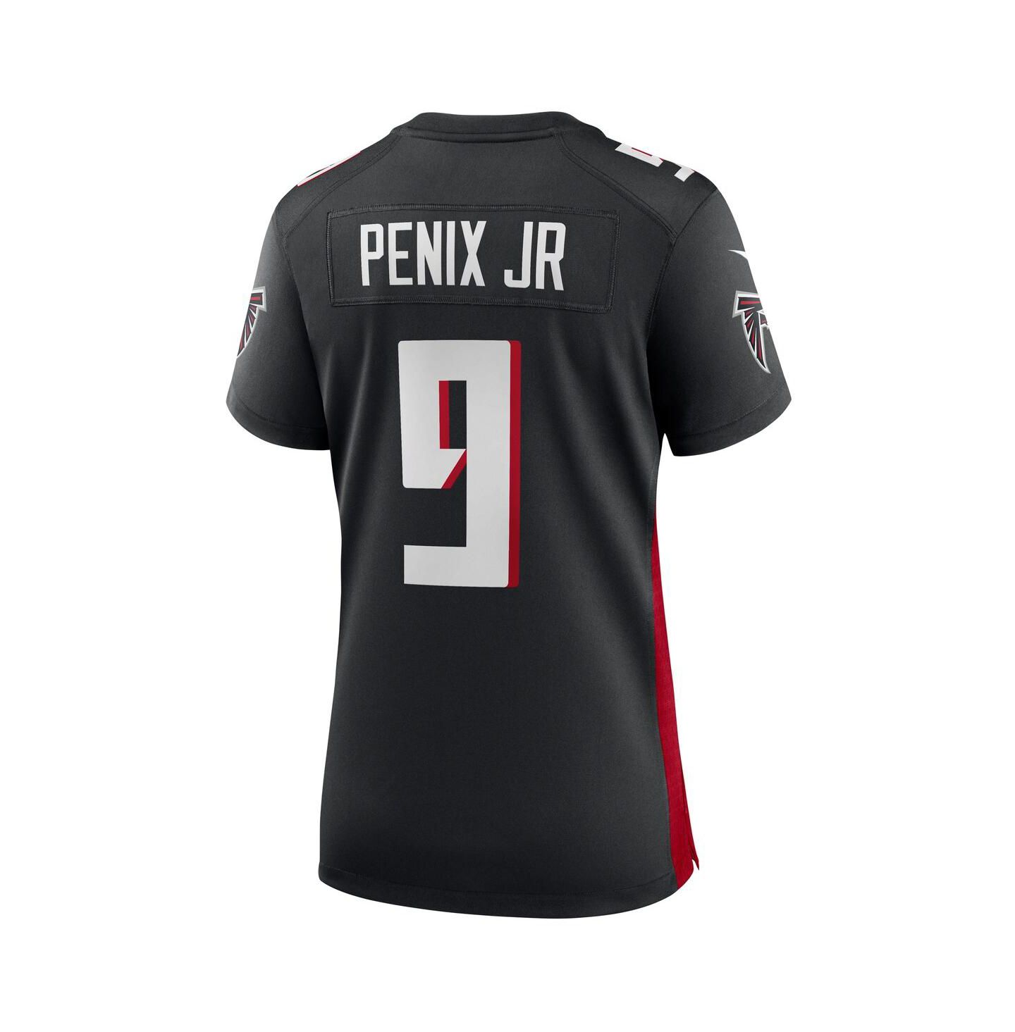 Женский топ Nike Michael Penix Jr. Black Atlanta Falcons Game Jersey — фото 3