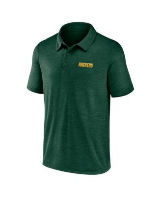 Men's Green Green Bay Packers Unstoppable Polo Shirt
