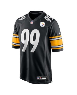 Men's Derrick Harmon Black Pittsburgh Steelers 2025 NFL Draft First Round Pick Game Jersey