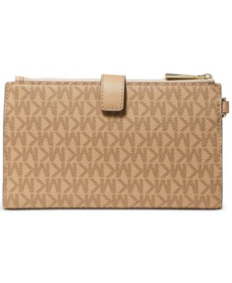 Jet Set Double Zip Wristlet