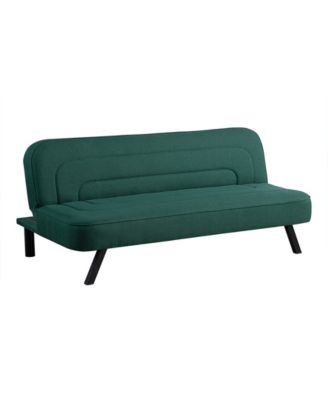 66.1" Polyester Forrest Convertible Futon